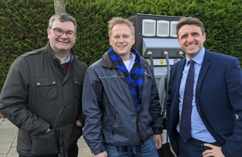 Iain and Ben with Grant Shapps