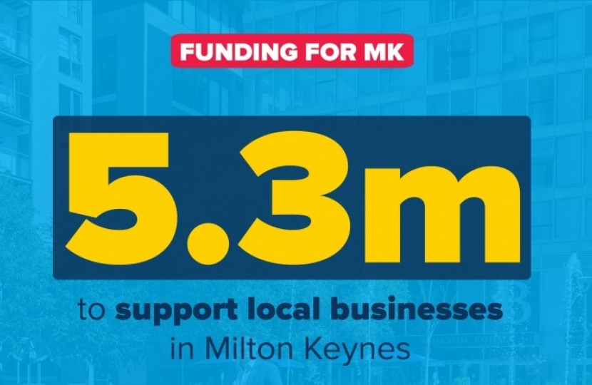 Info Graphic - £5.3m for MK