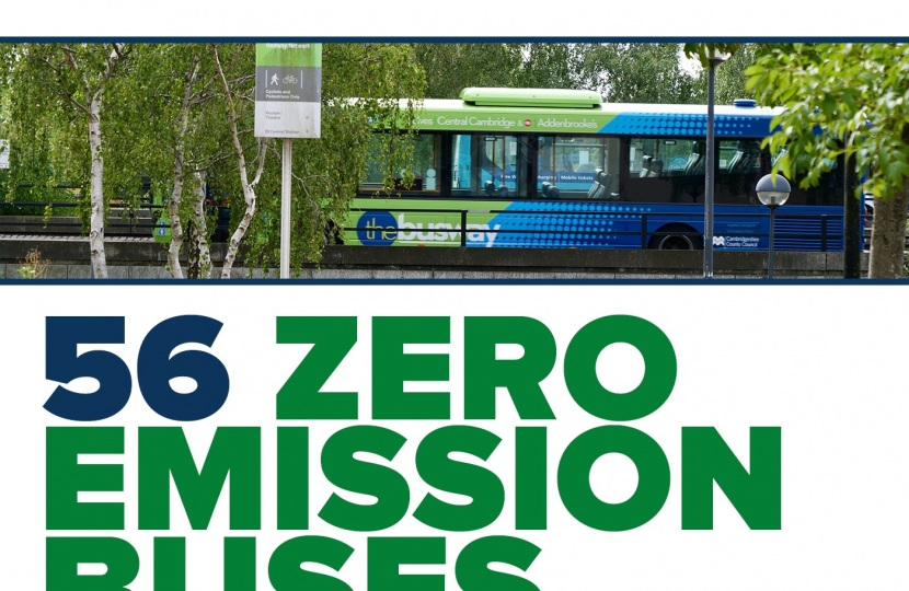 Info Graphic - 56 zero emission buses