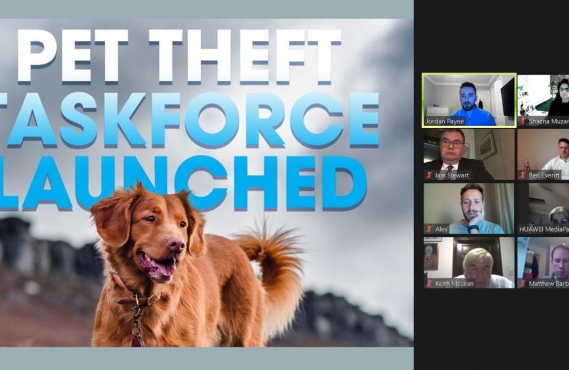 Pet Theft Taskforce Zoom Meeting