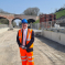 Iain on the track of the new East West Rail line
